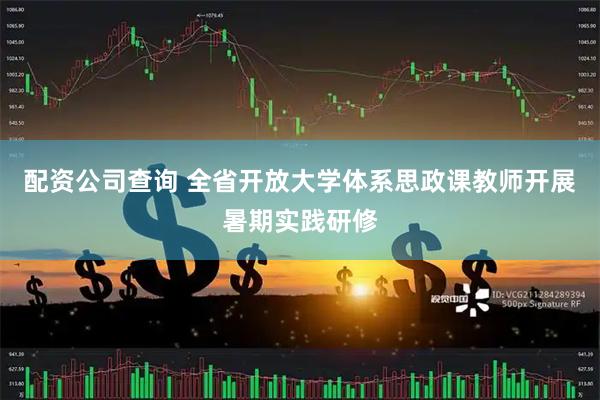 配资公司查询 全省开放大学体系思政课教师开展暑期实践研修